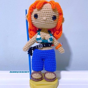 Cat Burglar Nami (One Piece) Crochet Pattern