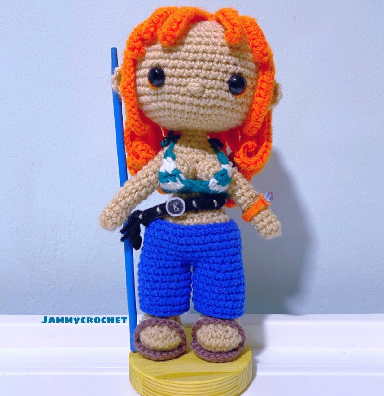 ワンピース LUDICRUM Loop yarn border knit onepiece Ravelry: Luffy amigurumi (One Piece) pattern by Paola F. Sousa