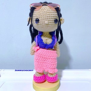 Nico Robin (One Piece) Crochet Pattern
