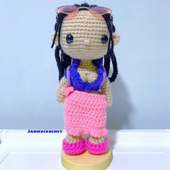 Nico Robin (one Piece) Crochet Pattern - Etsy