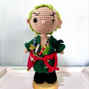 Roronoa Zoro (One Piece) Crochet Pattern