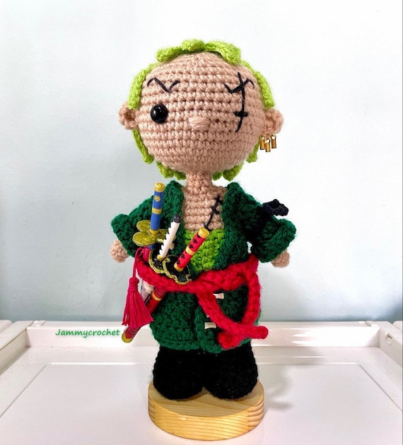 Roronoa Zoro (one Piece) Crochet Pattern - Etsy