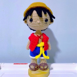 Monkey D. Luffy (One Piece) Crochet Pattern