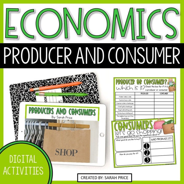 Economics: Producers and Consumers Digital Activities