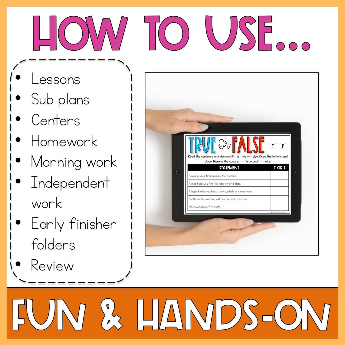 Map Skills Digital Activities for Google Slides - Etsy