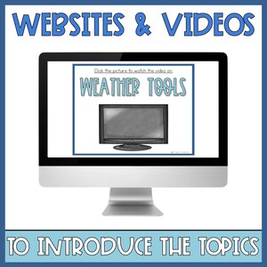Weather Tools Forecasting Digital Activities - 2nd & 3rd Grade Science ...