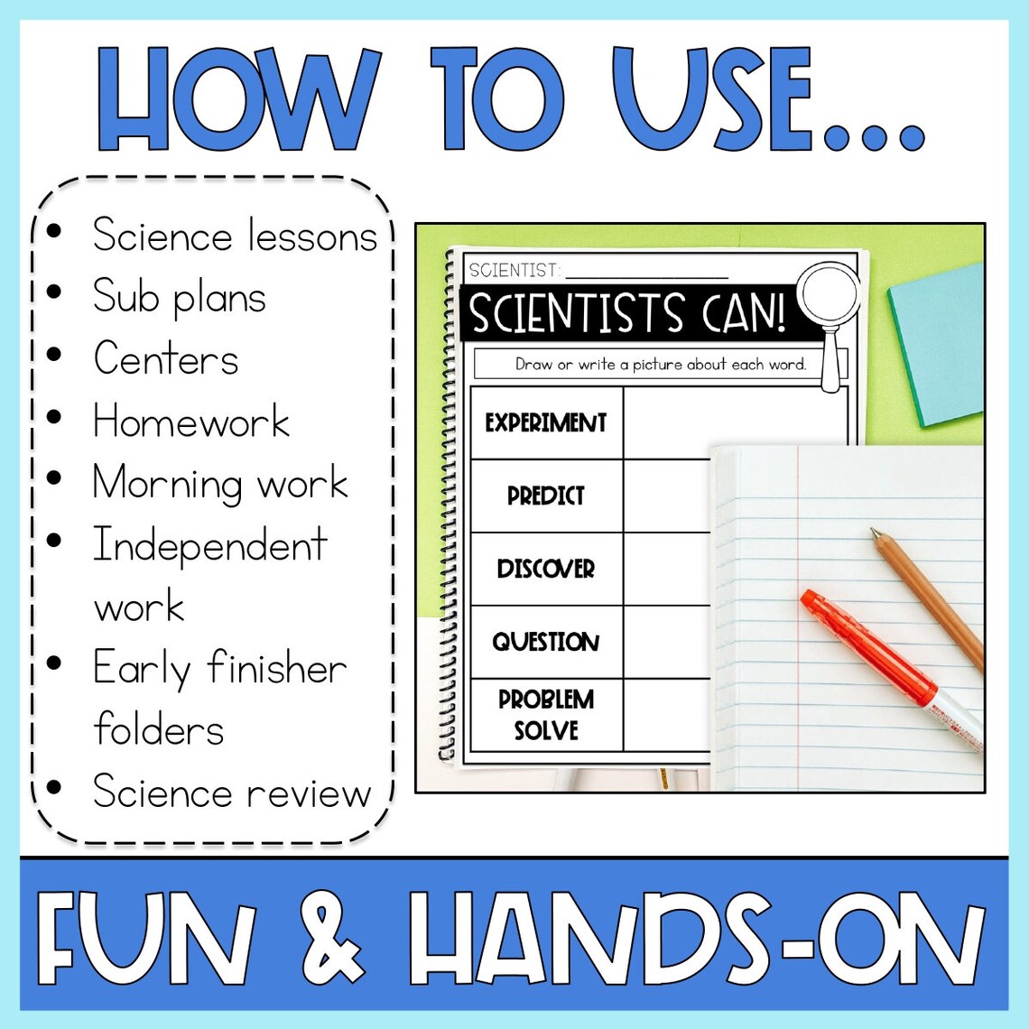 Types of Clouds Science Interactive Notebook and Experiments | Science