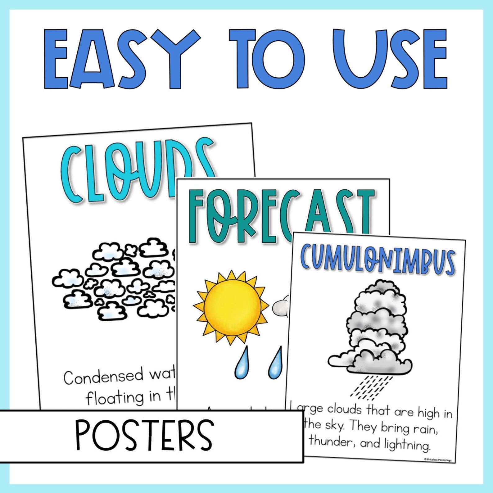 Types of Clouds Science Interactive Notebook and Experiments | Science