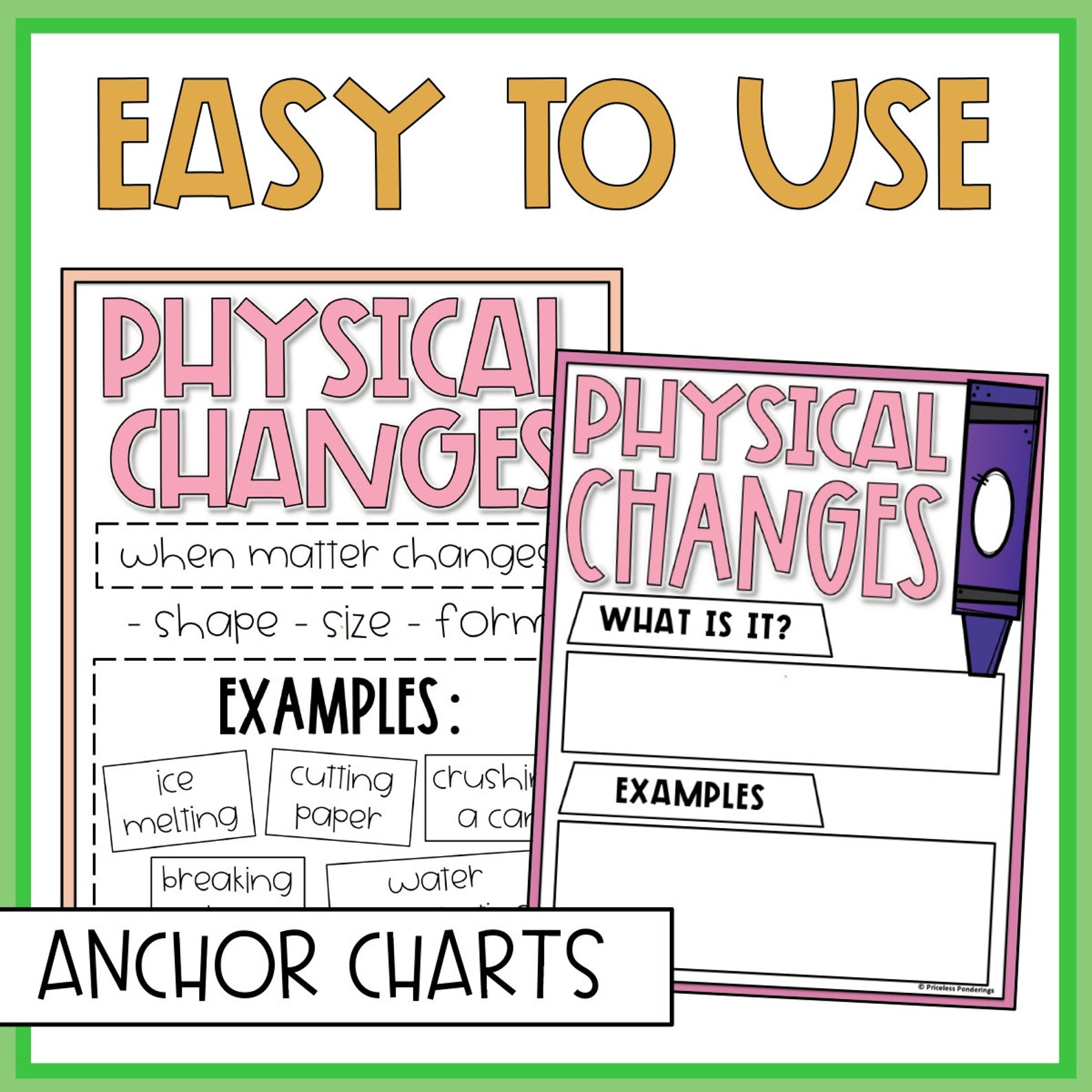 2nd Grade Science Physical Changes Properties of Matter Interactive ...