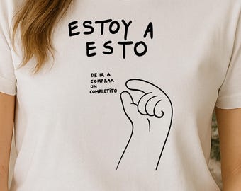 Completo Chilean T Shirt, Funny Chilean Food Lover Gift, Chilean Humor Tee, Completo Lover Shirt, Gift For Chileans Abroad