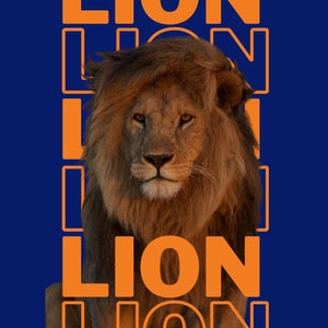 Lion Print
