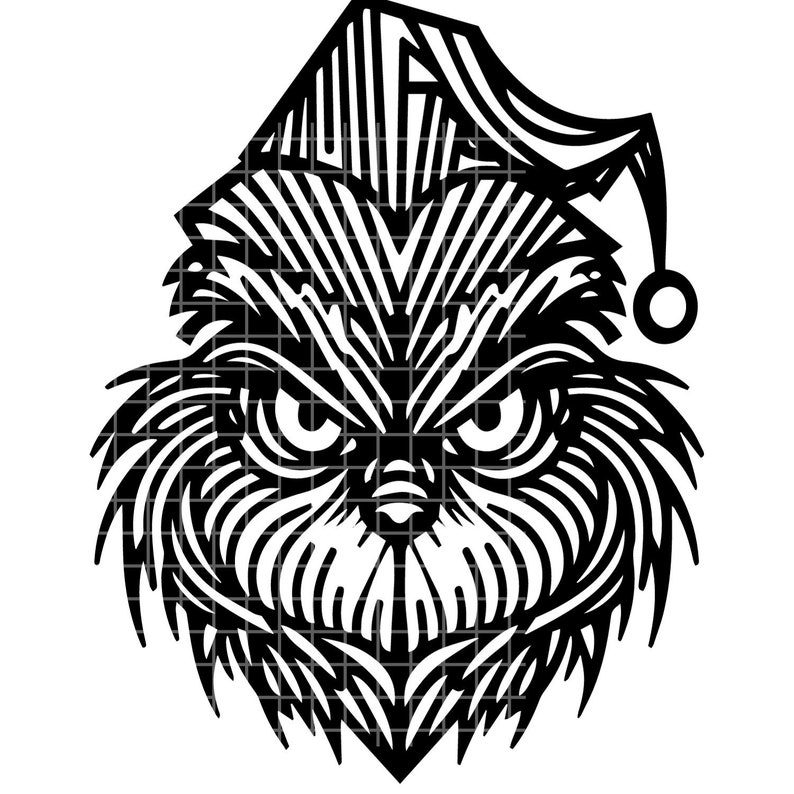 Grinch Svg Grinch Face Svg Grinch Png Grinch Svg File for Cricut
