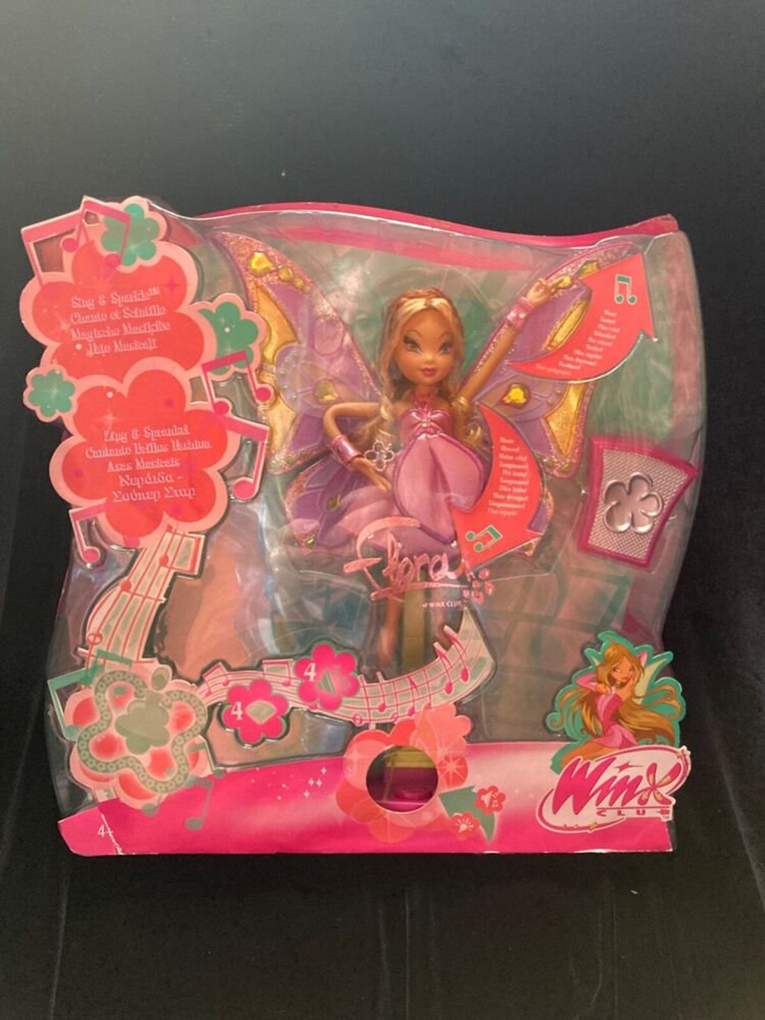 Poupée Winx club Sing and Sparkle Stella Mattel 2007 #4