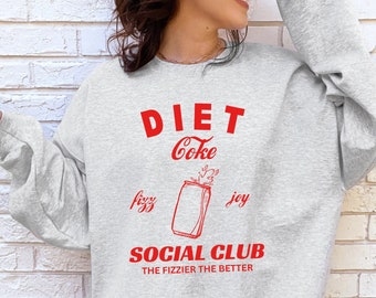 Diet Coke Lover Sweatshirt,Diet Coke Shirt, Funny Coke Shirt, Coke Lover Sweater, Coke Long Sleeve, Diet Coke Long Sleeve