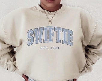 Vintage Style Swiftie Sweatshirt - Taylor Swift Est.1989 Fan Gift, Christmas Gift for Women