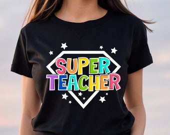 Super Teacher Shirt,Online School Shirt, Back to School Shirt,Virtual School,Hero Teacher Shirt,Teacher Outfit,Teacher Shirt,School Shirt