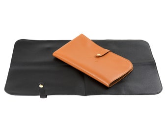 Ally Scandic Vegan Leather Baby Changing Mat Pad, Portable, Wipeable, Compact Design, Baby Shower Gift, Free Shipping