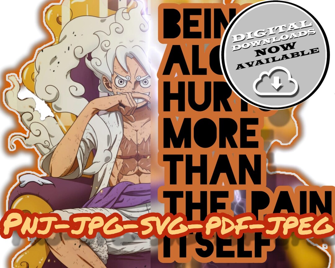 Monkey D Luffy being Alone Hurts More Than the Pain Itself . Etsy