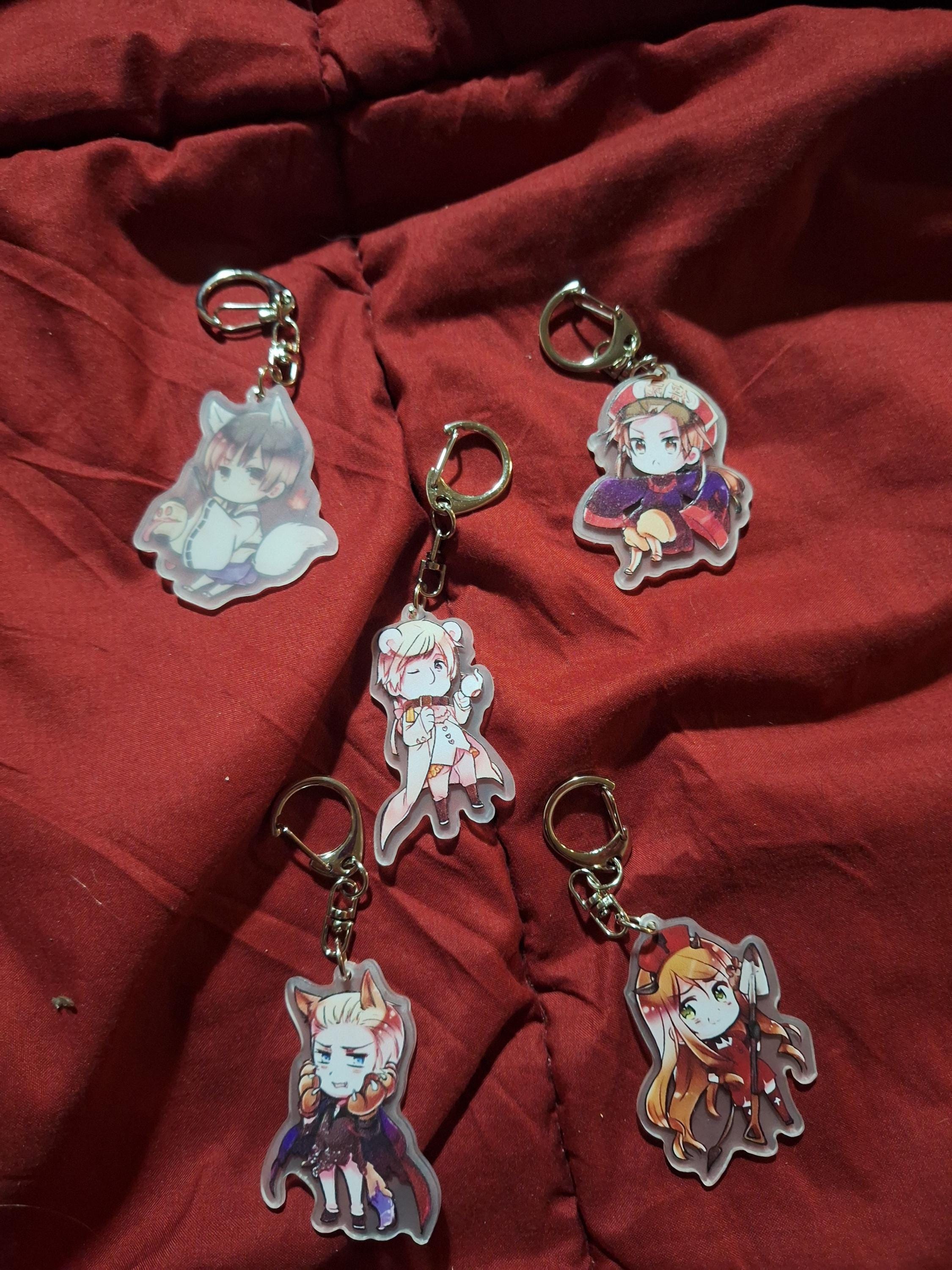 Hetalia keychain - Etsy 日本
