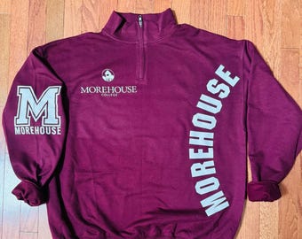 Custom College Quarter Zip Sweatshirt: Personalized School Apparel