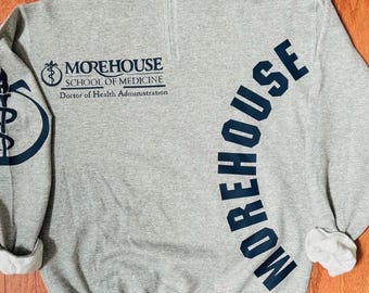 Custom College Quarter Zip Sweatshirt: University, Medical School Apparel
