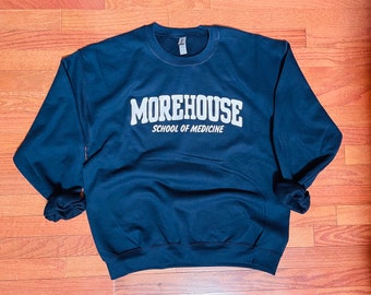 Custom College Crew Neck Sweatshirt: Personalized School Apparel