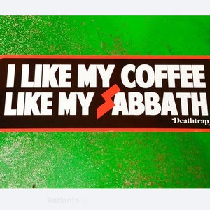 BLACK SABBATH Bumper sticker