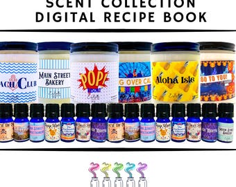 Disney-Inspired Scent Recipe Book | 35 Custom Fragrance Oil Blends | DIY Make Your Own Candle, Wax Melt, Perfume, Room Spray | Digital PDF