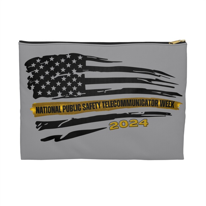 National Public Safety Week 2024 Accessory Pouch Thin