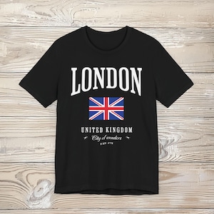 London Trip Tee, England Vacation T-Shirt, UK Travel Shirt, Sightseeing Souvenir Top, British City Adventure Apparel