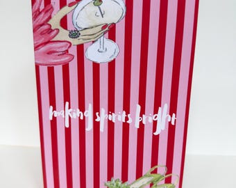 Making Spirits Bright Greeting Card