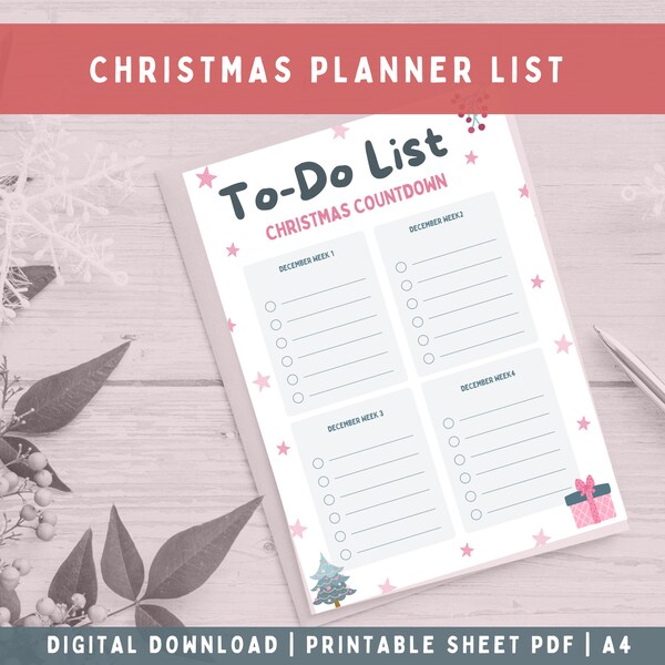 To Do List Printable - Etsy