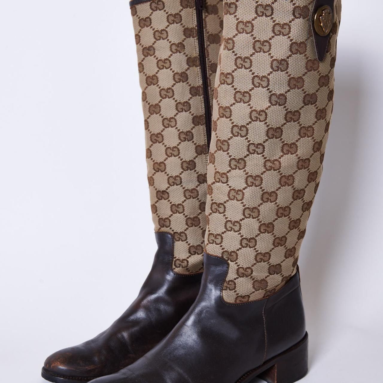 Vintage Women's Gucci Boots 5 Etsy