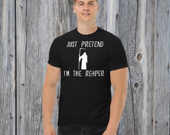 Just Pretend Camicia Costume Grim Reaper, Costume di Halloween da uomo