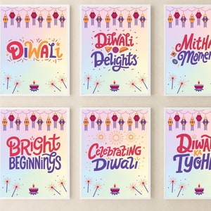 Diwali Decoration | Diwali Digital Poster | Diwali Wall Art | DYI Diwali printable | Theme Diwali Party