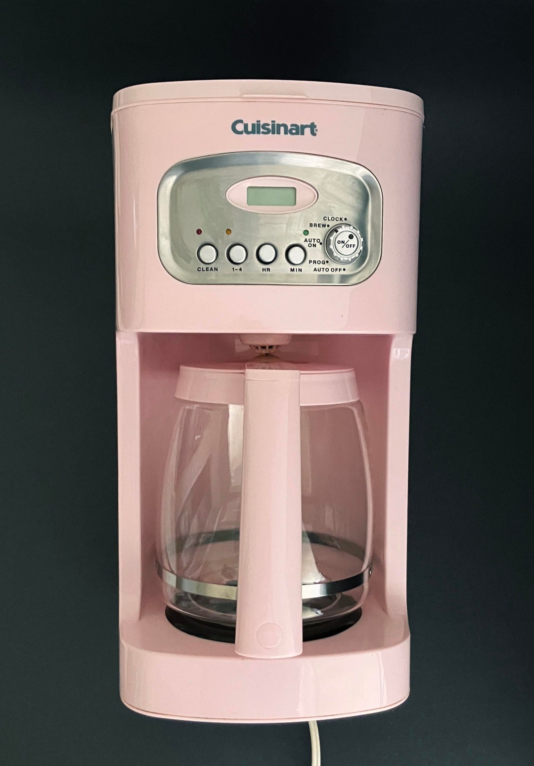Cuisinart DCC1100PK 12cup Programmable Coffee Maker _ Pink _ Etsy