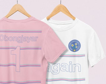 Fred Again - Obongjayar T-shirt - Cotton Pink/White