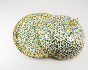Handmade Ceramic Sugar Bowl with Gold Gilding – Unique Pottery Sugar Dish, Stylish Kitchen Accessory