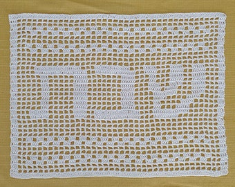 Cubierta de Shabat Jalá, Peso del hilo, Otro, Patrón de crochet, Patrón de crochet fácil PDF