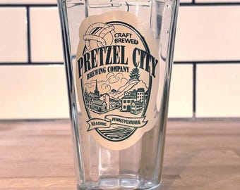 Pretzel City Beer Glass