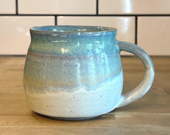 Handmade Wheel Thrown Ceramic Mug