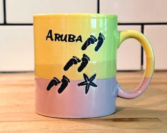 Vintage Aruba Mug