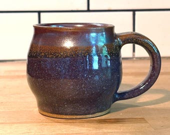 Handmade Wheel Thrown Ceramic Mug