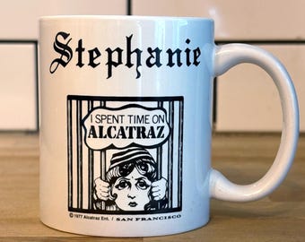 Vintage Alcatraz Mug Stephanie
