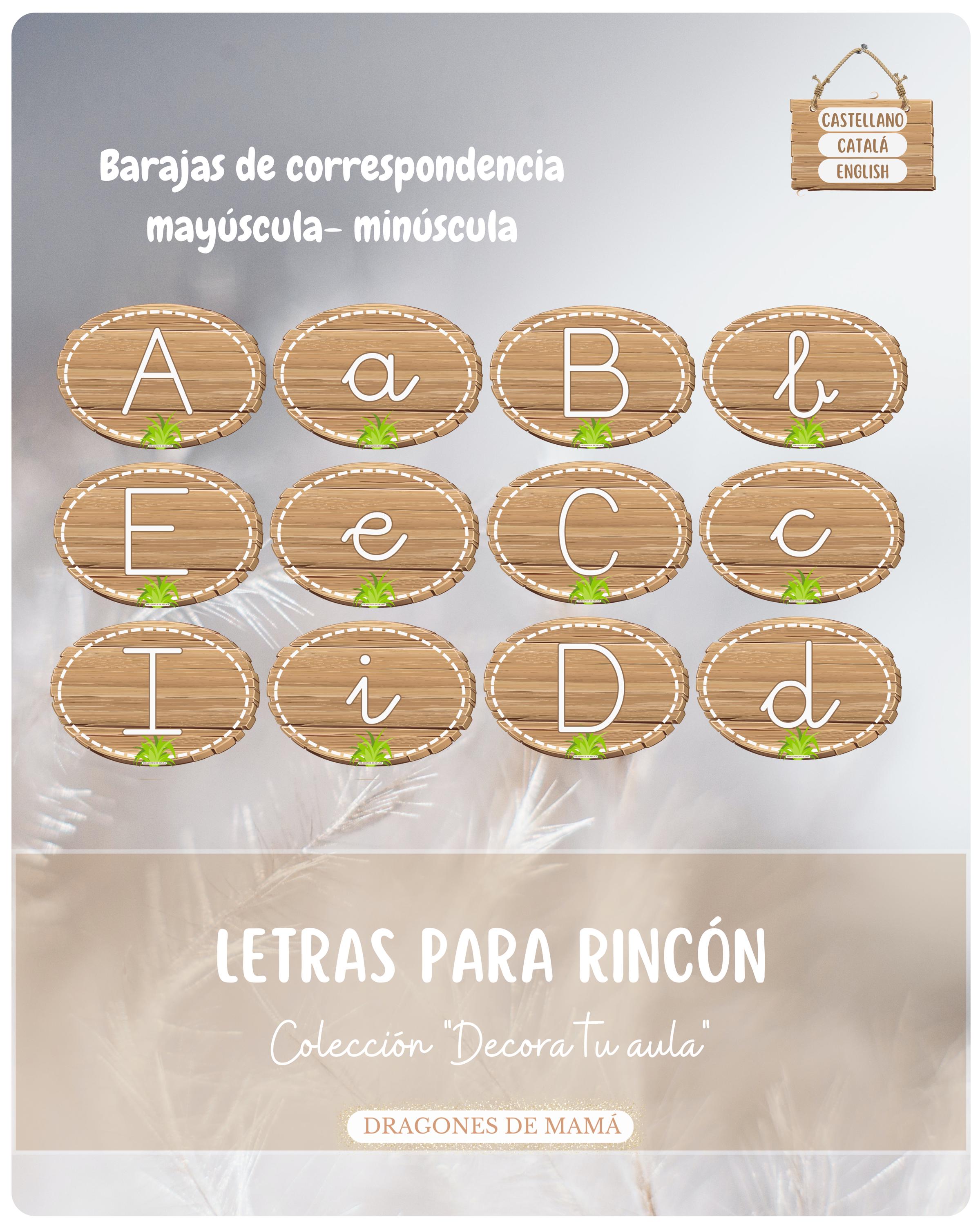 Letras Rincon Imprimibles Letras Para Rincón - Etsy