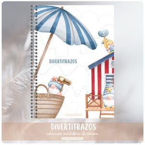 Divertitrazos Minilibro de verano (solo disponible en castellano).