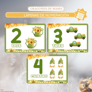 Imprimibles Láminas de Numeración Infantil 1-10 imagen 4