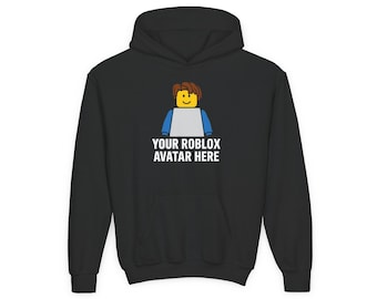 Custom Roblox Hoodie, Turn Your Child's Avatar Into a Hoodie!