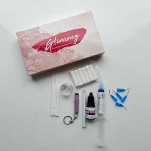 Kit fai da te definitivo per gemme per denti con colla dentale professionale / set iniziale, gemme di alta qualità, strass per denti come visto su TikTok