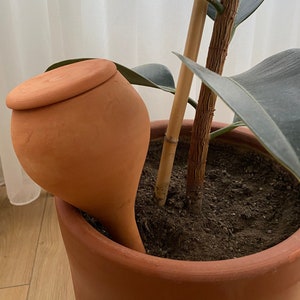 Self Watering Clay Pot,Terracotta Ollas,Self Watering Pot,Self Watering Pot Indoor And Outdoor,Planter Accessories,Plant, Mother’s Day Gift